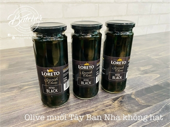 Black Spanish Olives - Olives đen Tay Ban Nha