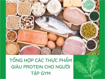 Tổng hợp các thực phẩm giàu protein cho người tập gym