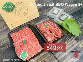 Combo BBQ Wagyu 549k