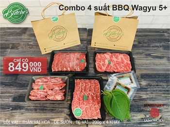 Combo BBQ Wagyu 849k