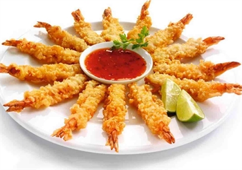 Tôm thẻ chiên / TEMPURA