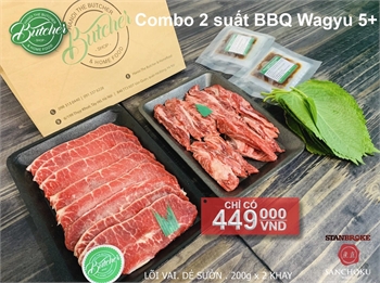 Combo BBQ WAGYU 449K