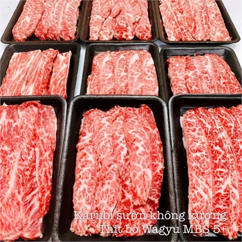 Karubi - Sườn không xương Wagyu