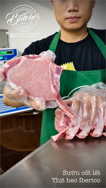 Sườn heo Iberico Tây Ban Nha