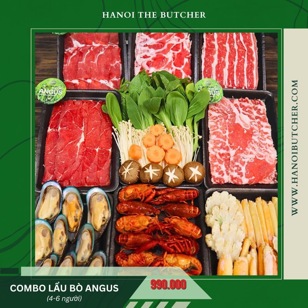 COMBO BÒ ANGUS 4-6 NGƯỜI