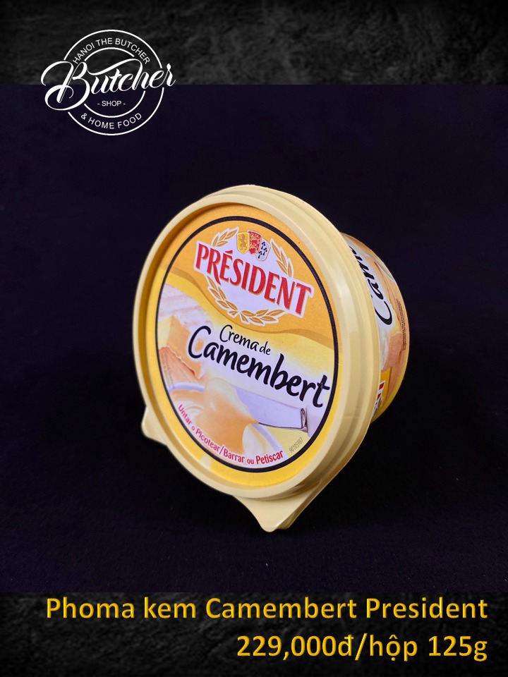 Phô mai kem vị truyền thống Camembert