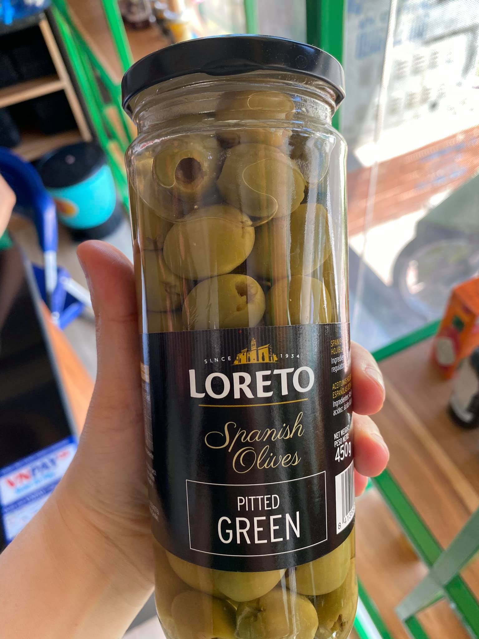 Green Spanish Olives - Olive xanh Tây Ban Nha