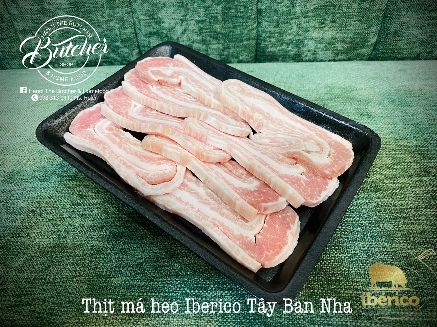 Má heo Iberico Spain