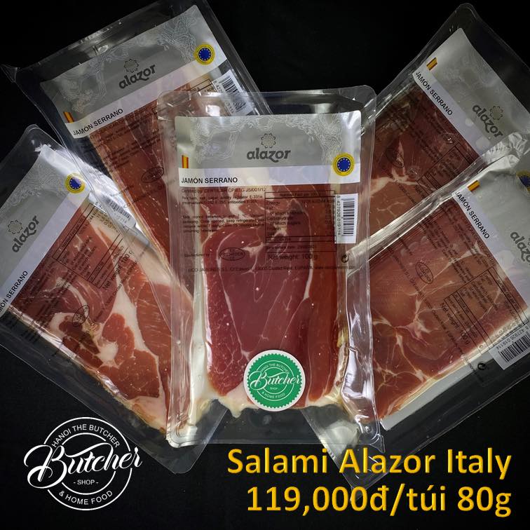 Alazor Jamon Serrano Sliced 100G