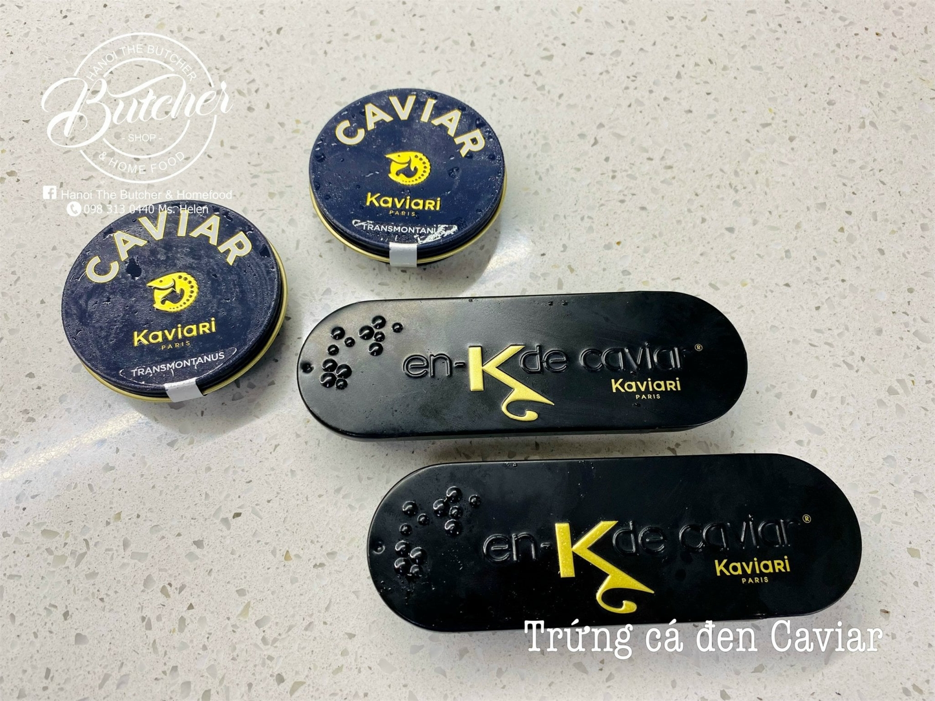 Trứng cá tầm Cavier 30g