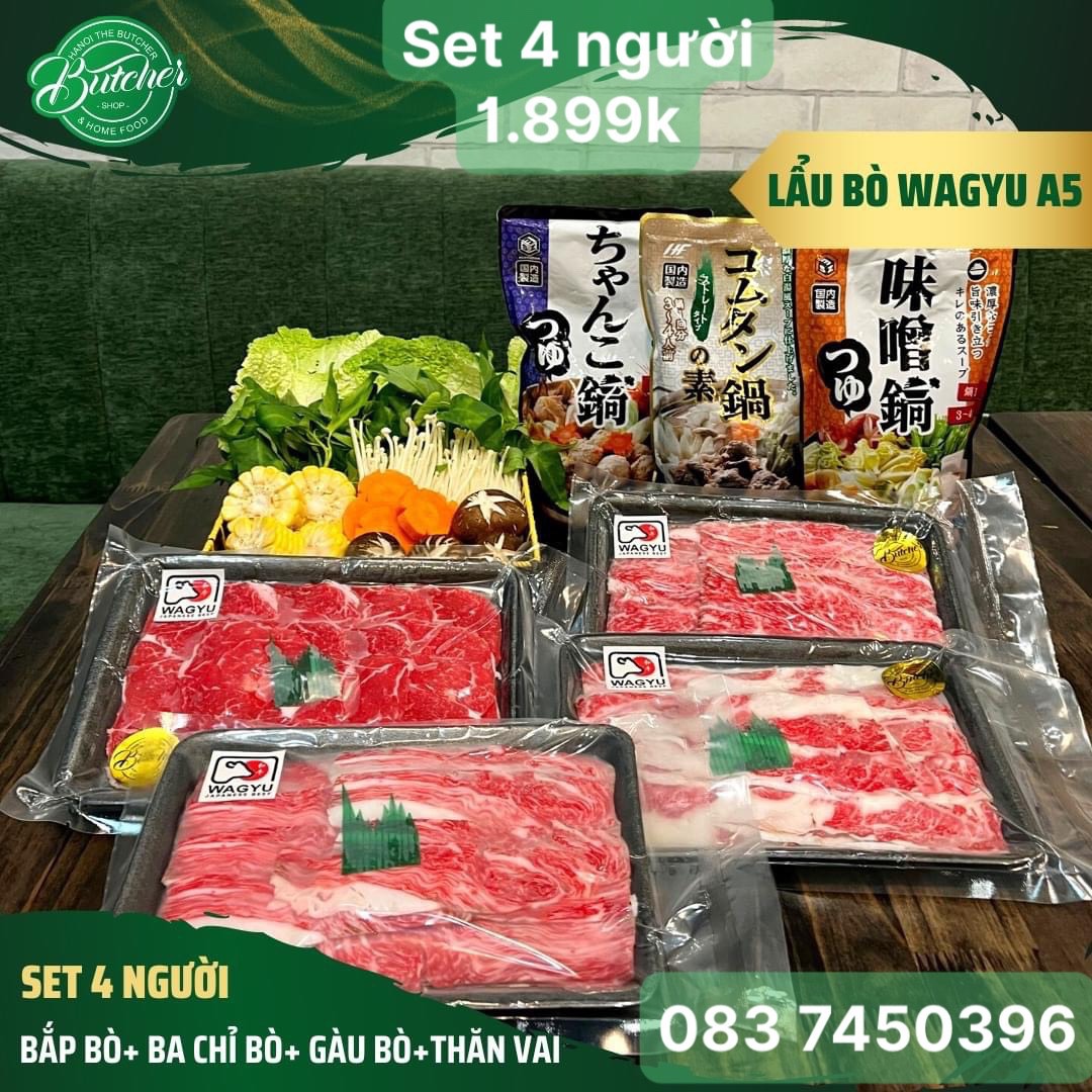 Set Lẩu Bò Wagyu A5