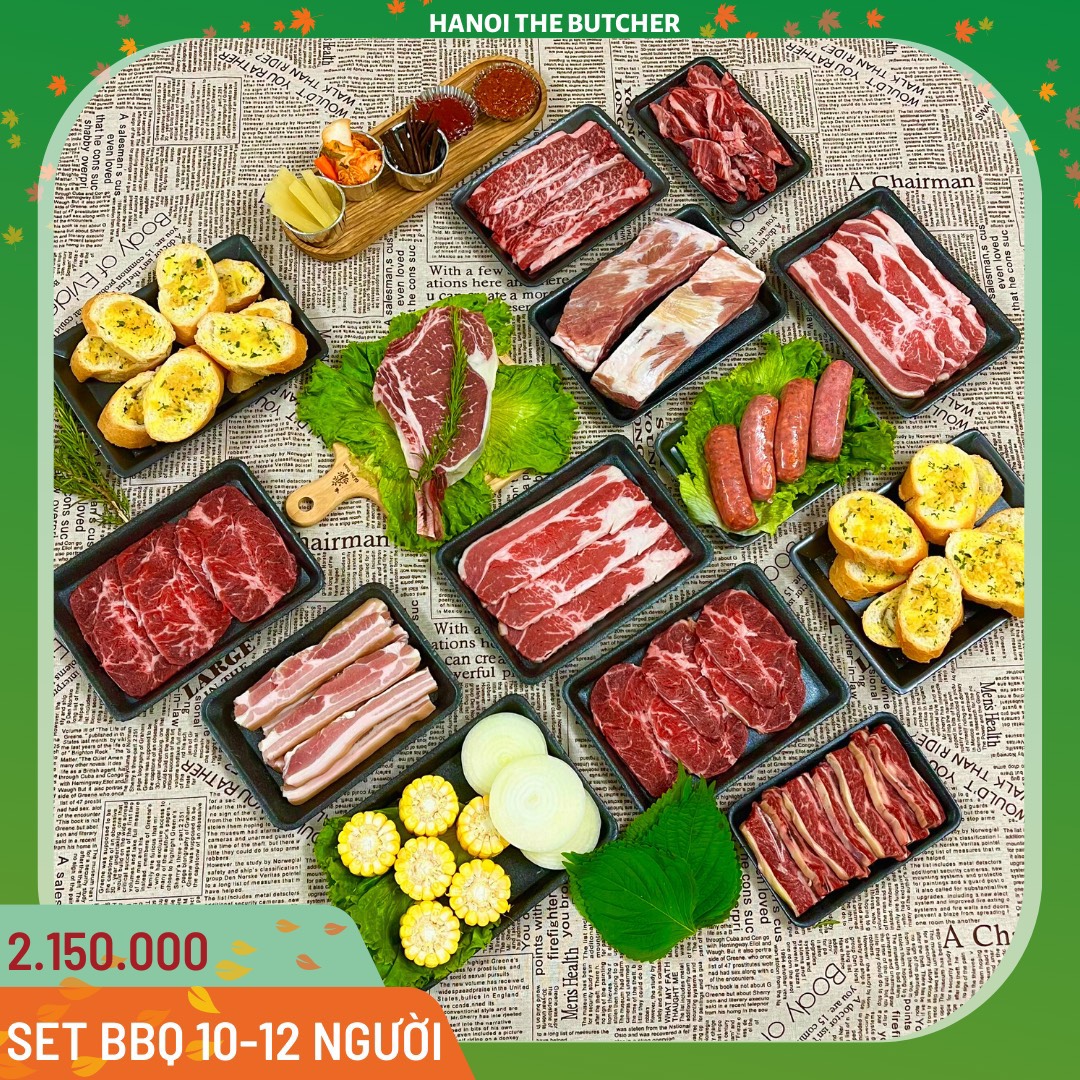 Set BBQ 10 - 12 người