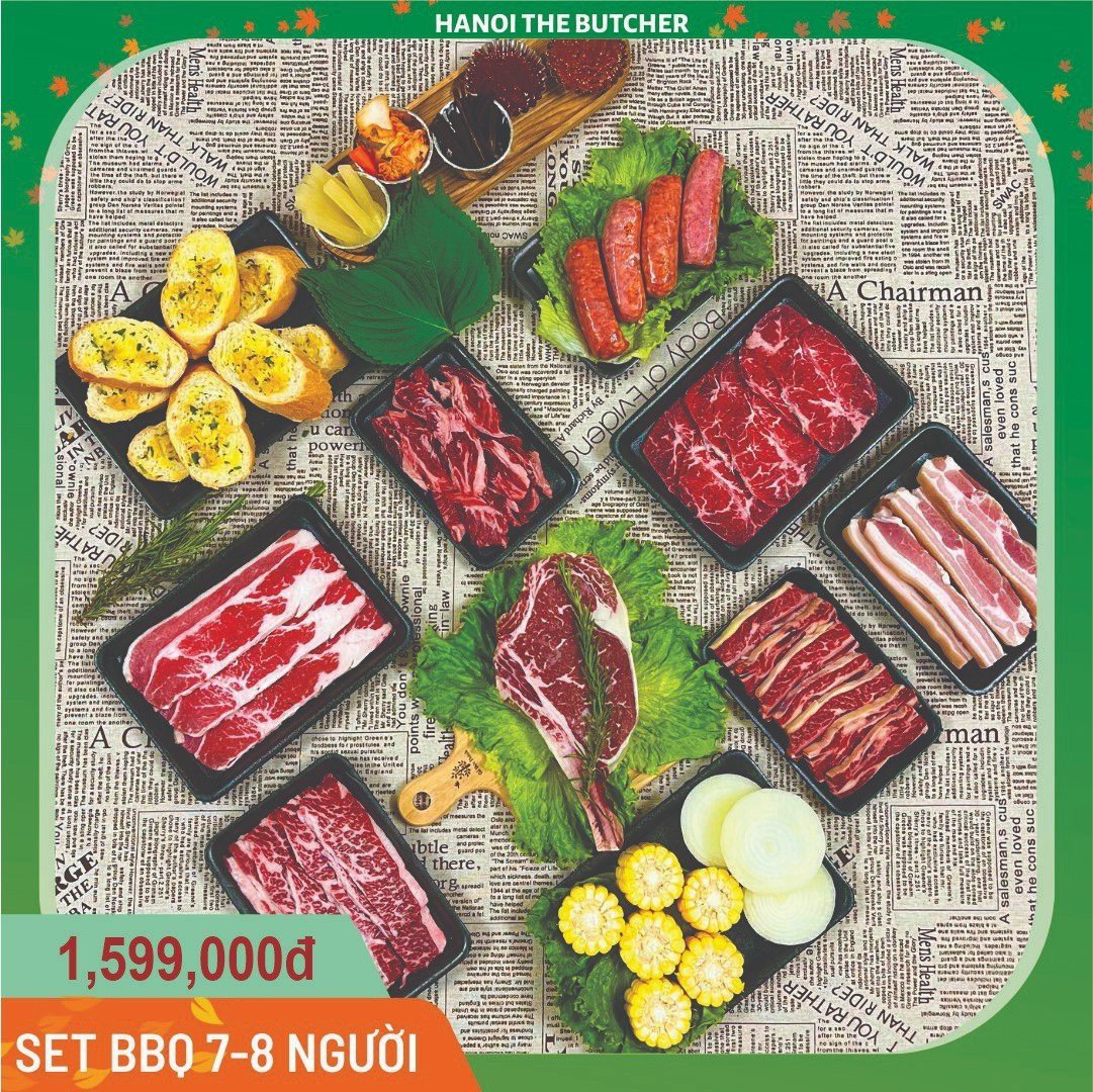 Set BBQ 7- 8 người