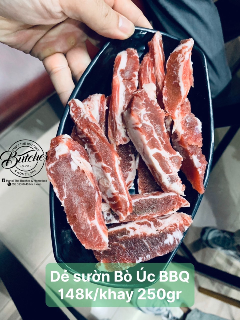 Dẻ sườn Bò Úc BBQ