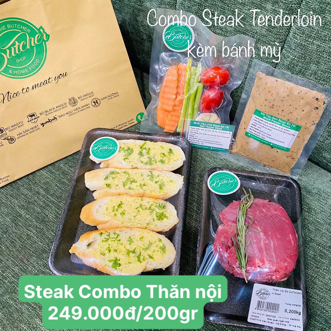 Steak Combo Thăn Nội