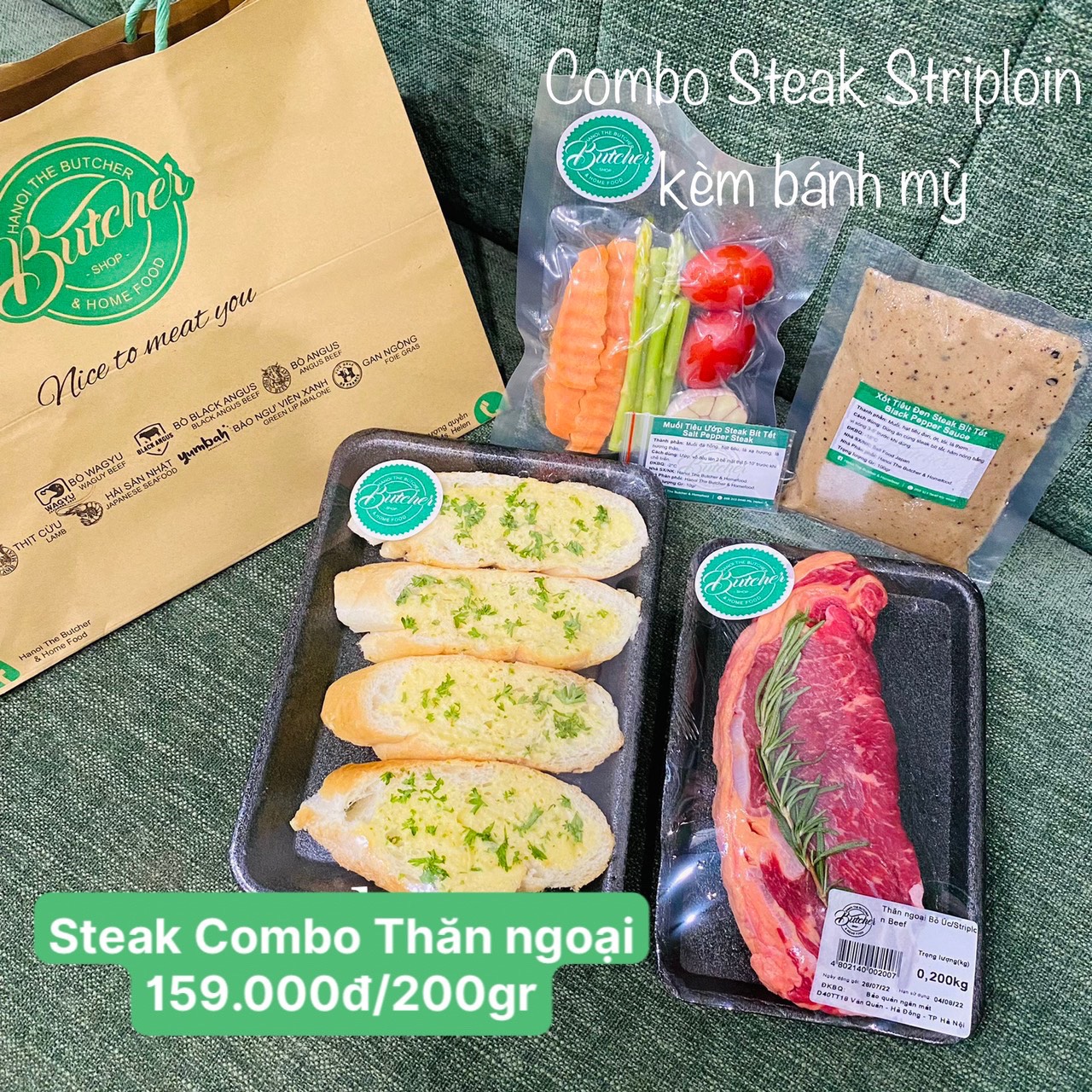 Steak Combo Thăn Ngoại